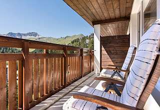 Balkon Sunstar Hotel Arosa
